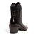 Bota Santa Lolla Western Cano Baixo Salto Grosso Couro Preto - Imagem 3