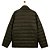 Jaqueta Delkor Nylon Puffer Sem Capuz Impermeável Verde Masculina - Imagem 2