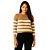 Suéter Facinelli Tricot Listrado Gola Redonda Feminino - Imagem 7