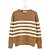 Suéter Facinelli Tricot Listrado Gola Redonda Feminino - Imagem 8