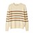 Suéter Facinelli Tricot Listrado Gola Redonda Feminino - Imagem 5