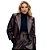 Blazer Cropped Feminino Charry Estampa Píton - Imagem 3