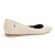 Sapatilha Santa Lolla Verniz Off White Bico Fino Feminino - Imagem 3