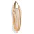Sapatilha Santa Lolla Metalizada Ecowear Bico Fino Dourada Feminino - Imagem 3