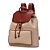 Mochila Santa Lolla Tramado Bege E Marrom Feminina - Imagem 3