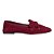 Mocassim Santa Lolla Couro Camurça Vermelho Feminino - Imagem 2