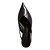 Sapatilha Santa Lolla Slingback Couro Nobre Bico Fino Preto - Imagem 3