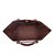 Bolsa Santa Lolla Shopper Croco Alça Ombro Marrom Dark - Imagem 8