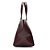 Bolsa Santa Lolla Shopper Croco Alça Ombro Marrom Dark - Imagem 5