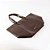Bolsa Santa Lolla Shopper Croco Alça Ombro Marrom Dark - Imagem 9