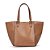 Bolsa Santa Lolla Shopper Croco Alça Ombro Bege - Imagem 6