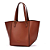 Bolsa Santa Lolla Shopper Soft Alça Ombro Marrom - Imagem 4