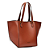 Bolsa Santa Lolla Shopper Soft Alça Ombro Marrom - Imagem 3