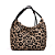Bolsa Santa Lolla Grande Tramado Estampa Alça Ombro Animal Print Onça - Imagem 7