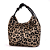 Bolsa Santa Lolla Grande Tramado Estampa Alça Ombro Animal Print Onça - Imagem 5