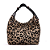 Bolsa Santa Lolla Grande Tramado Estampa Alça Ombro Animal Print Onça - Imagem 3