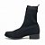 Bota Ernest Knit Preta Sola Antiderrapante Feminina - Imagem 3