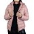 Jaqueta Facinelli Nylon Puffer Com Capuz Peluciada Feminina - Imagem 9
