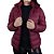 Jaqueta Facinelli Nylon Puffer Com Capuz Peluciada Feminina - Imagem 6