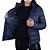 Jaqueta Facinelli Nylon Puffer Com Capuz Peluciada Feminina - Imagem 3