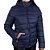 Jaqueta Facinelli Nylon Puffer Com Capuz Peluciada Feminina - Imagem 1
