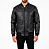 Jaqueta Janamor P.U. Casual Com Zíper Preta Masculina - Imagem 1