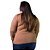 Cardigan City Lady Modal Gola V Plus Size Feminino - 658124 - Imagem 2