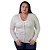 Cardigan City Lady Modal Gola V Plus Size Feminino - 658124 - Imagem 13
