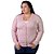 Cardigan City Lady Modal Gola V Plus Size Feminino - 658124 - Imagem 7