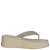 Tamanco Flatform de dedo com strass Bege - Imagem 1