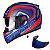Capacete Peels Icon Silverstone + Viseira Azul - Imagem 2