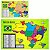 Tabuleiro de Encaixe em Madeira Mapa do Brasil - Imagem 2
