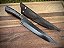 Faca de Campo e Churrasco Modelo Graxaim Capa Preta 8 Pol - Imagem 2
