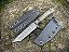 Faca para EDC, modelo Companion Tantô em Damasco - Imagem 2