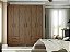 Guarda Roupa Roupeiro Casal com 6 Portas 4 Gavetas Armário Para Quarto Pry - Imagem 6