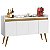Aparador Buffet Retro Com 4 Portas Espaçoso Para Sala De Jantar Luxuoso Gd - Imagem 12