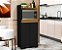 Suporte Para Microondas E Forno Armário Multiuso Organizador Para Cozinha Moderno Jt - Imagem 11