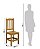 Conjunto Mesa  De Madeira Maciça 88x88 + 4 Cadeiras Madeira Para Cozinha Sala De Jantar Sfa - Imagem 15