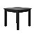 Conjunto Mesa  De Madeira Maciça 88x88 + 4 Cadeiras Madeira Para Cozinha Sala De Jantar Sfa - Imagem 8