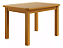 Conjunto Mesa De Madeira Maciça 120x88 + 4 Cadeiras Luxo Sfa - Imagem 7