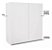 Armário de Cozinha e Lavanderia com 2 Portas Duplo Aéreo Módulo Suspenso Top Class Batrol Branco - Imagem 4
