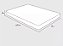Colchão Classic D33 Casal Inteiro Espuma Dupla Face Selo Inmetro 1,38x1,88x14 - Imagem 5