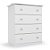 Cômoda Para Bebê Espaçosa Com 04 Gavetas Para Quarto Infantil Luxo Ic4 - Imagem 3