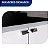 Armário Gabinete Branco Moderno Para Cozinha Balcão Espaçoso Com 2 Portas e Pés Gs - Imagem 5