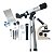 Microscópio 400x E Telescópio 90x Kit Completo - Imagem 1
