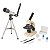 Microscópio 400x E Telescópio 90x Kit Completo - Imagem 3