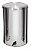 Lixeira aço INOX com pedal 50 litros - Imagem 1