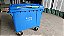 Container azul c/ rodas 660L CANAVERAL - Imagem 3