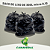 Saco de lixo 300 litros preto reforçado 0,10 com 50 - Imagem 1