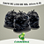 Saco de lixo 60 litros preto reforçado 0,10 com 100 - Imagem 1